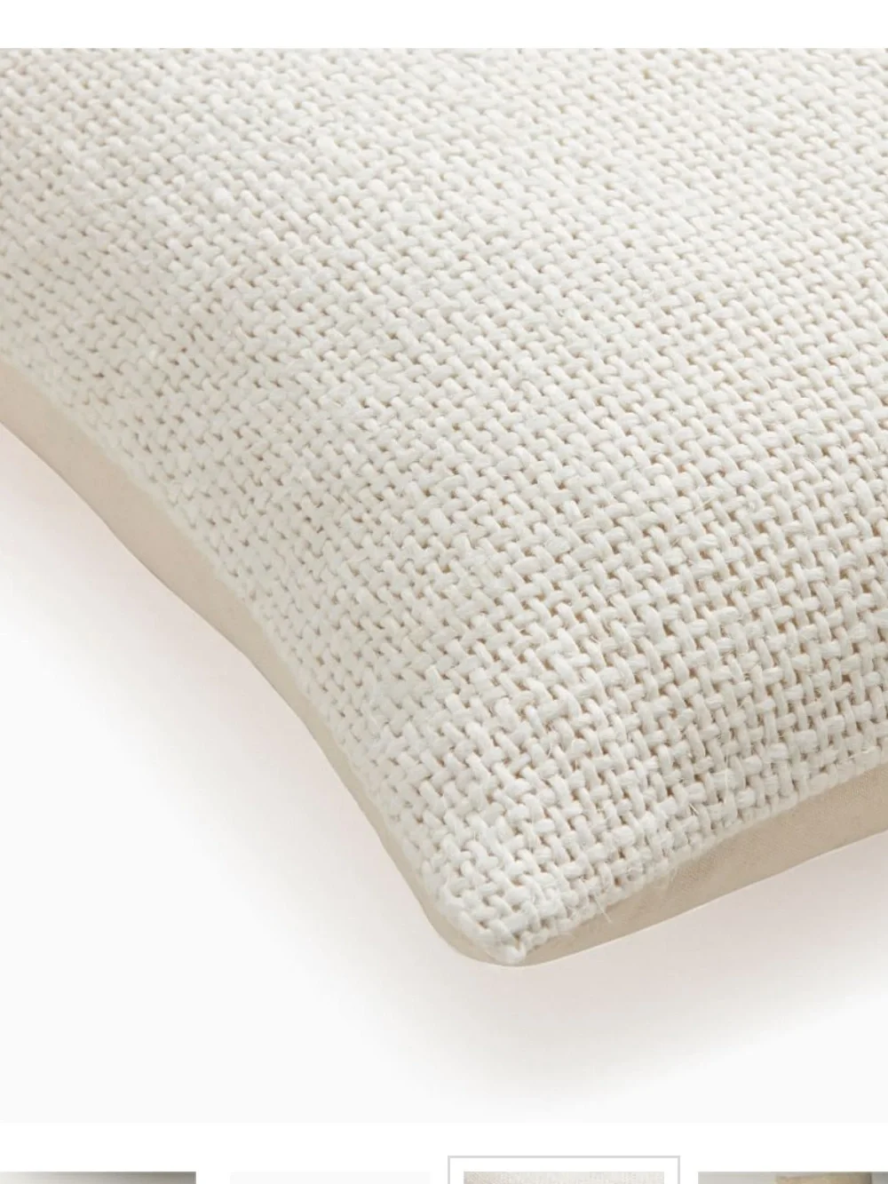 West Elm creamy white
